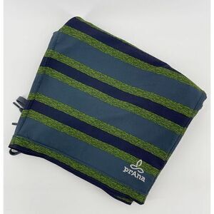 prAna Men's Green/Blue Stripe Swim Trunks Size 34‎ with 11" Inseam